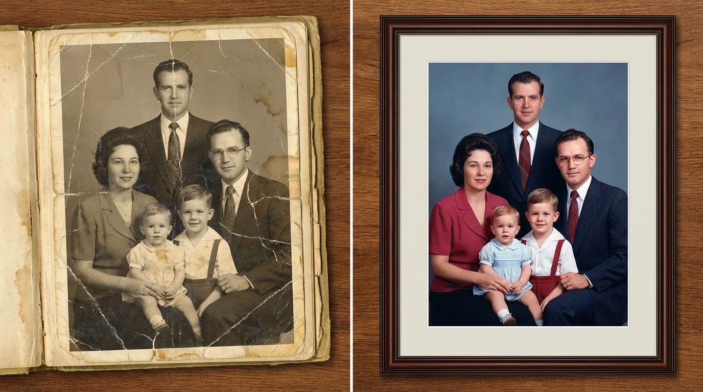 Free Old Photo Restoration