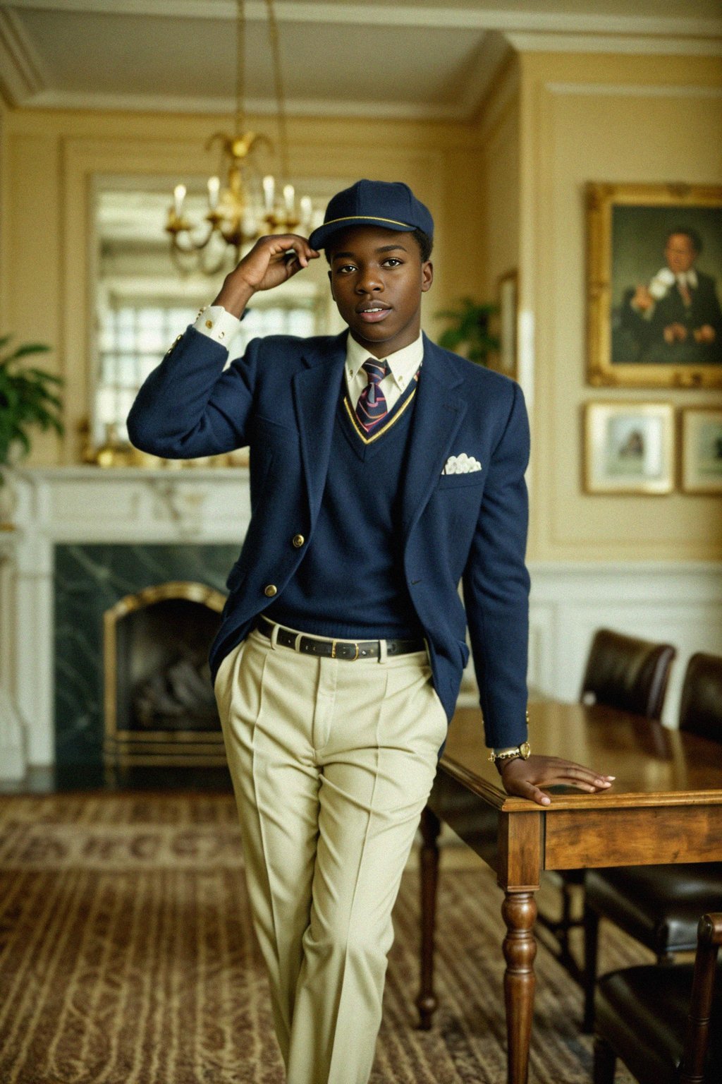 a man in preppy style, old money aesthetic, posh style, elite school stlye, luxurious style, gossip girl neo-prep style, ralph lauren style, country club style, ivy league style