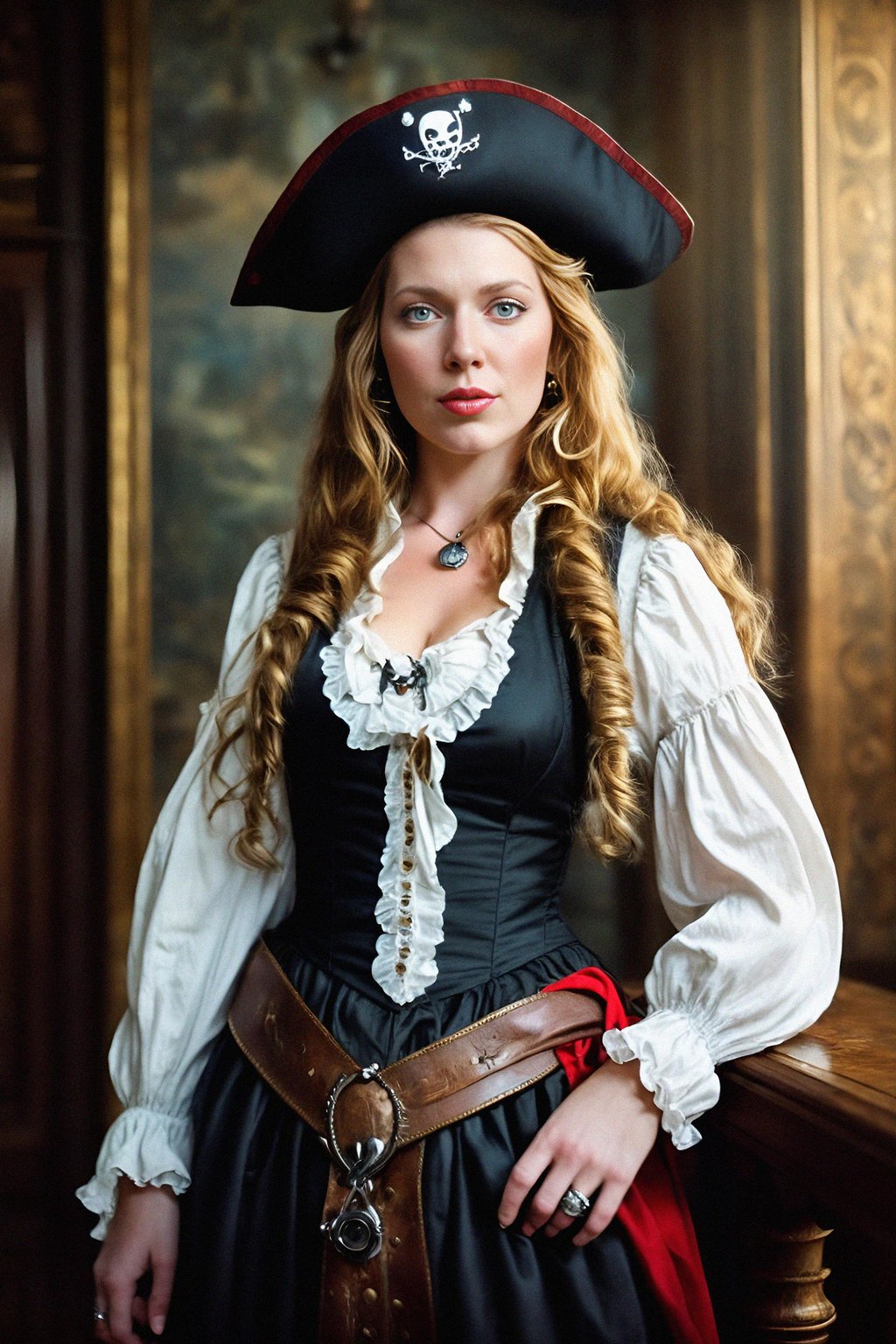 woman as a Pirate in the 17th century