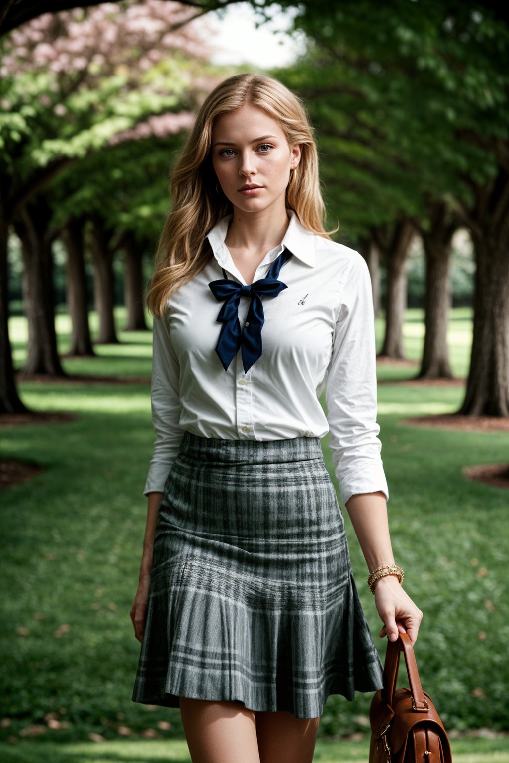 a woman in preppy style, old money aesthetic, posh style, elite school stlye, luxurious style, gossip girl neo-prep style, ralph lauren style, country club style, ivy league style