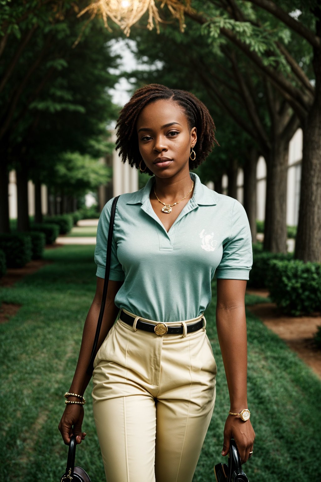 a woman in preppy style, old money aesthetic, posh style, elite school stlye, luxurious style, gossip girl neo-prep style, ralph lauren style, country club style, ivy league style