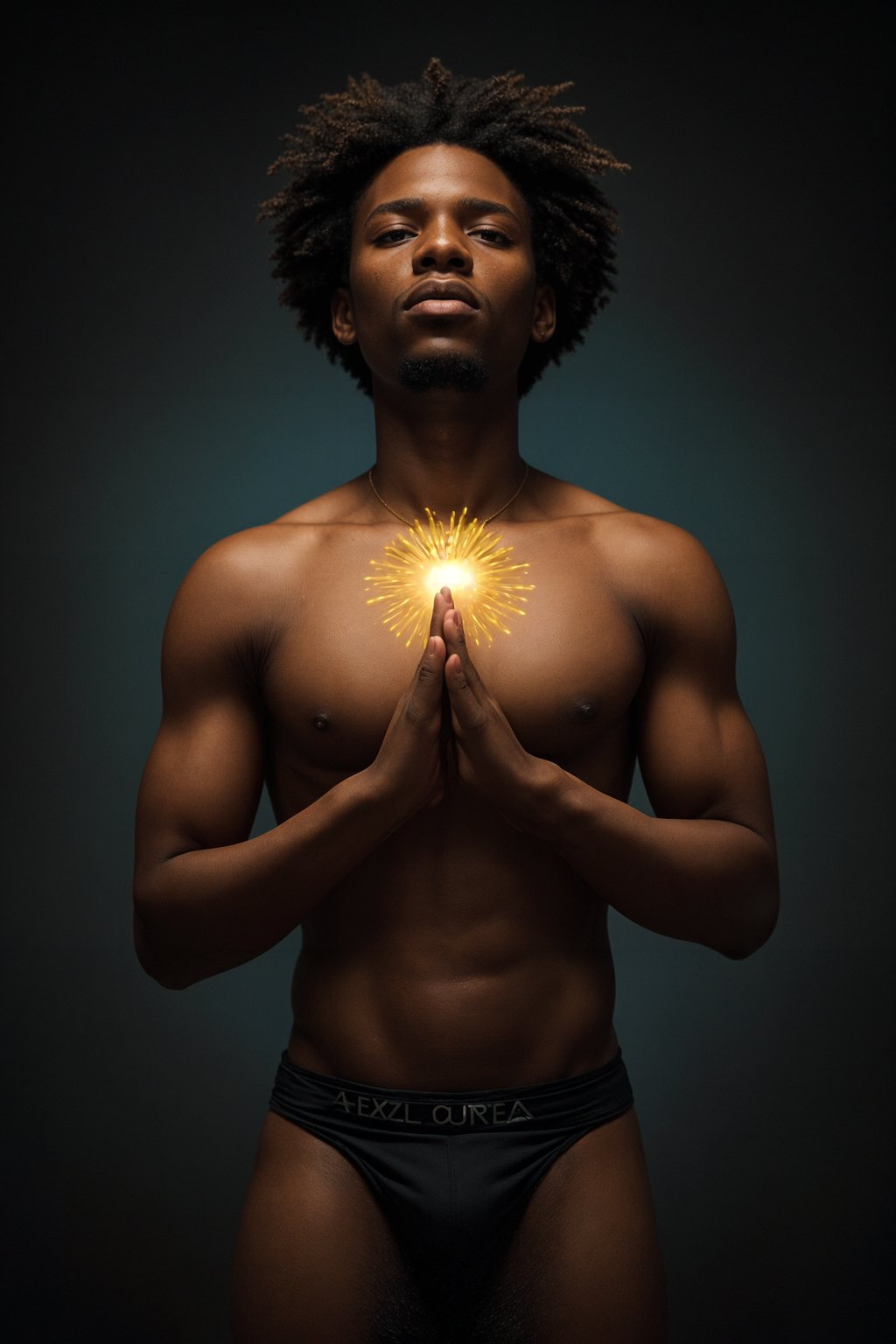 man practicing breathwork or pranayama, capturing the connection to the life force energy and the expansion of consciousness