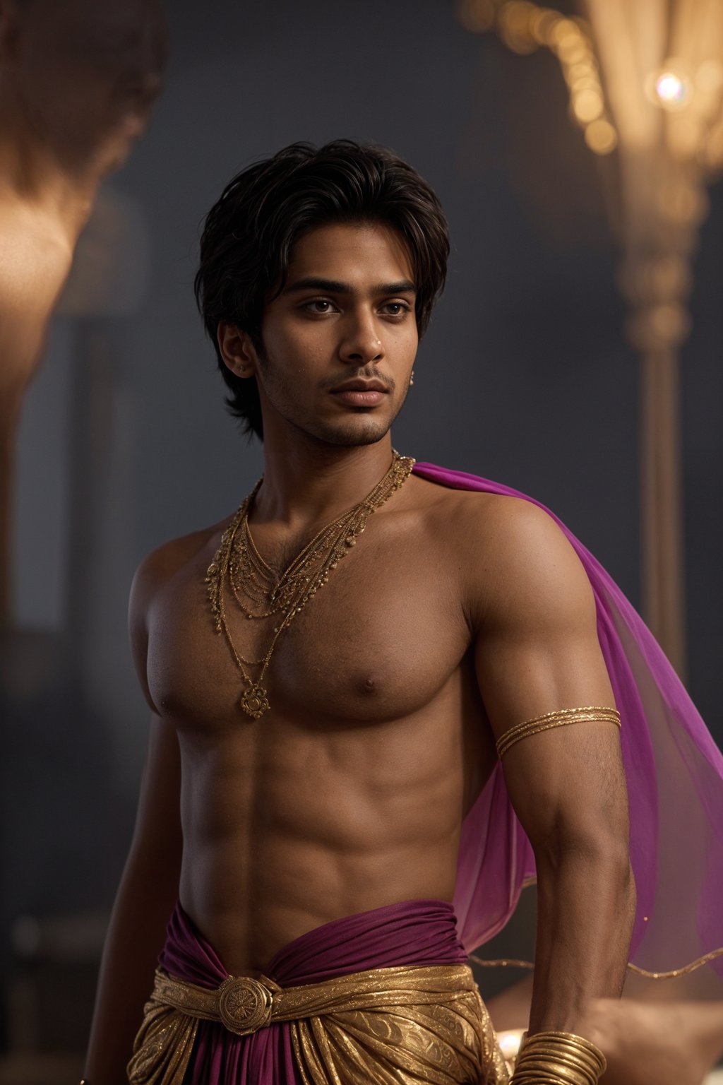 man as Aladdin prince  from Disney