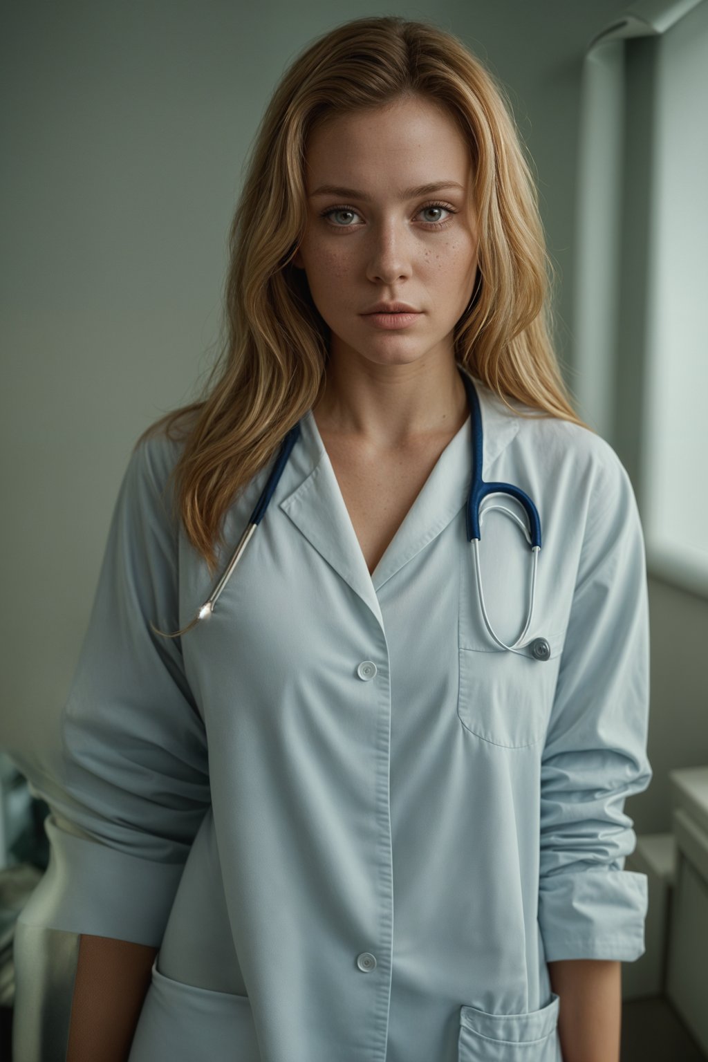 woman as a Doctor in Hospital