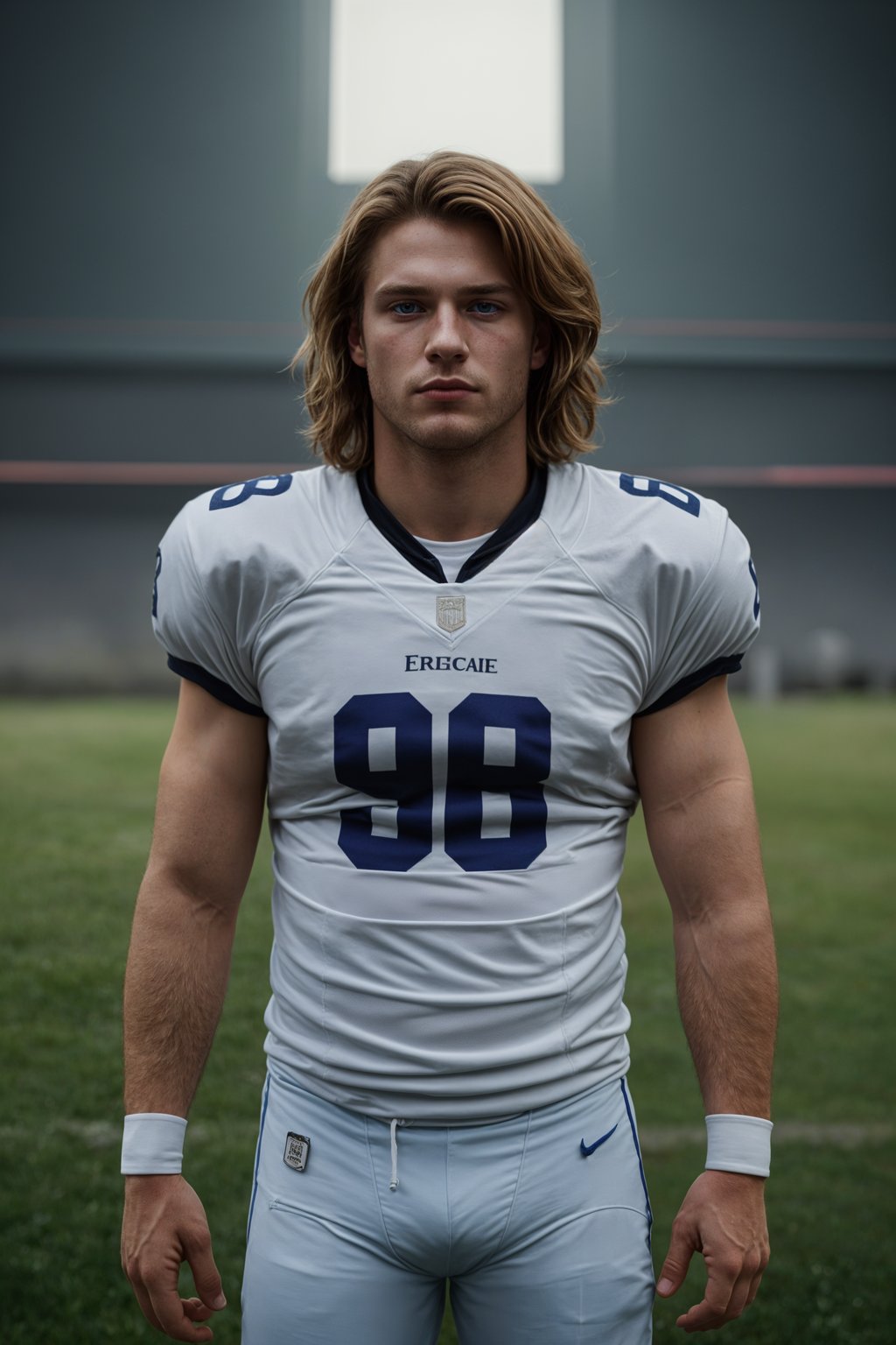 man as American Football Player in the NFL