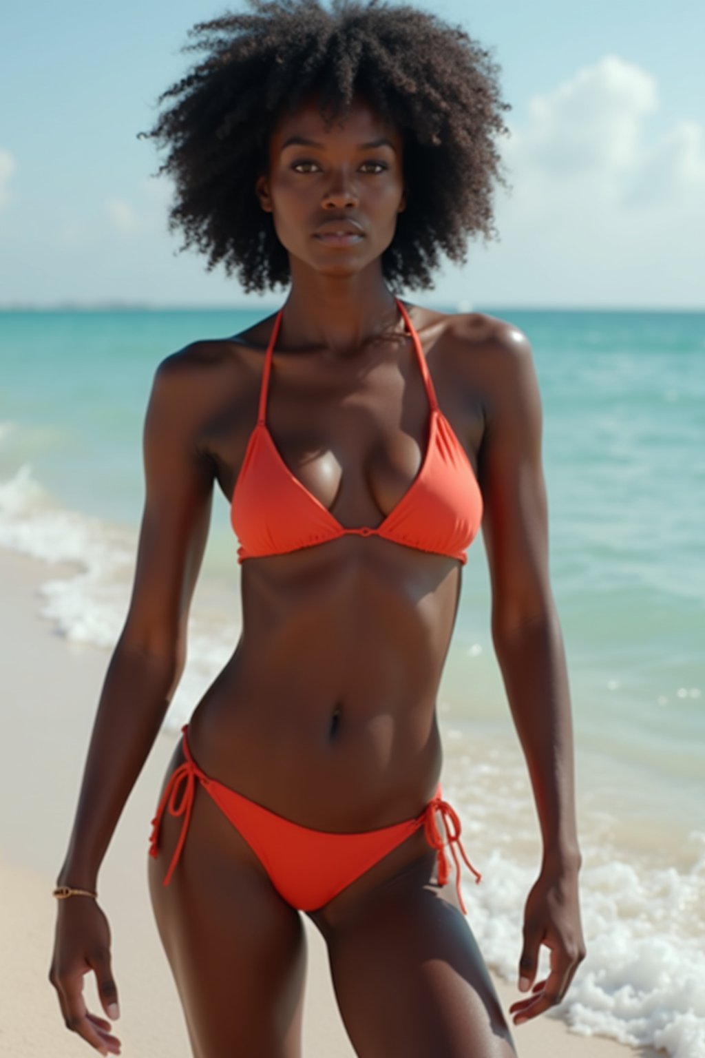 woman in  bikini on the Beach