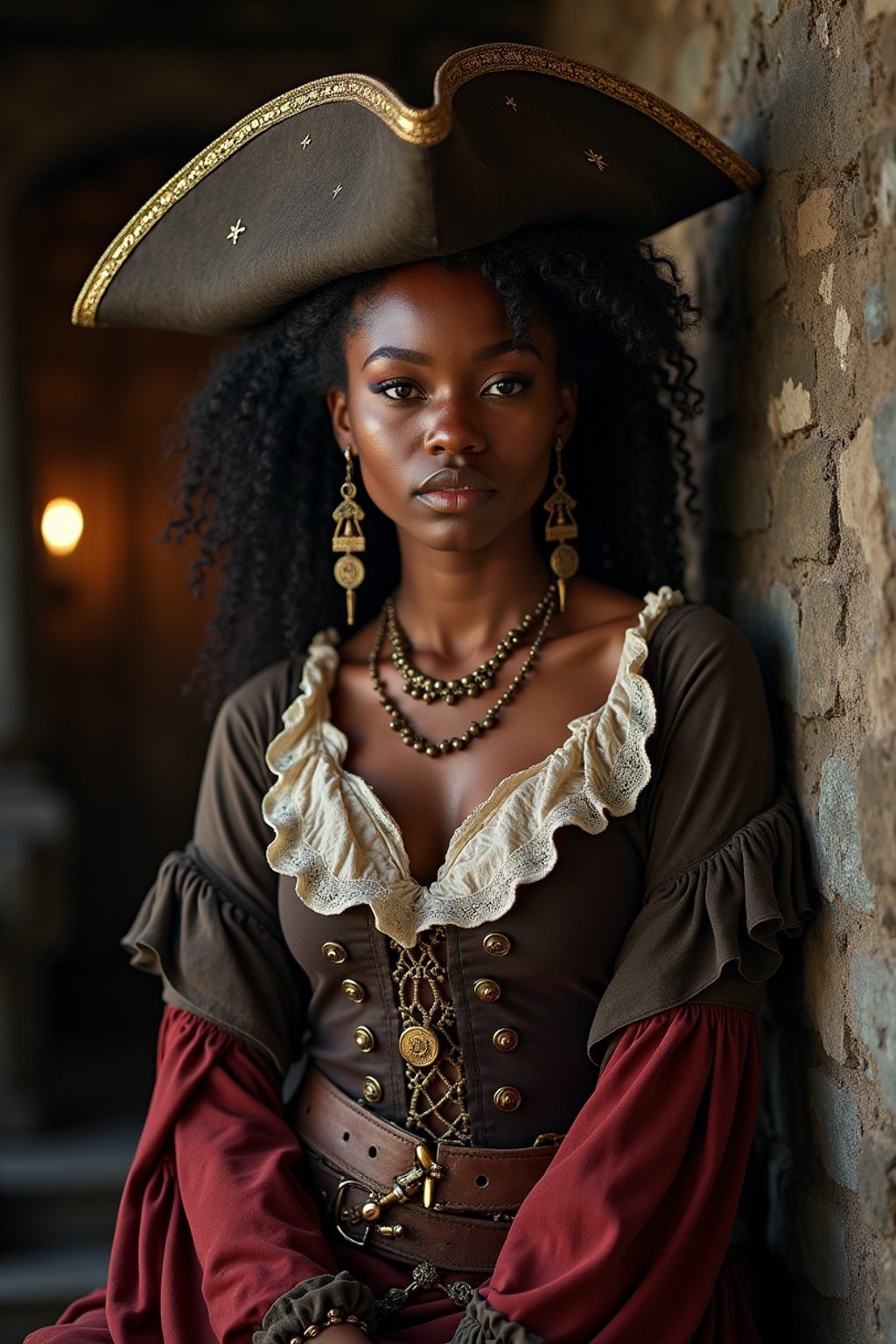 woman as a Pirate in the 17th century