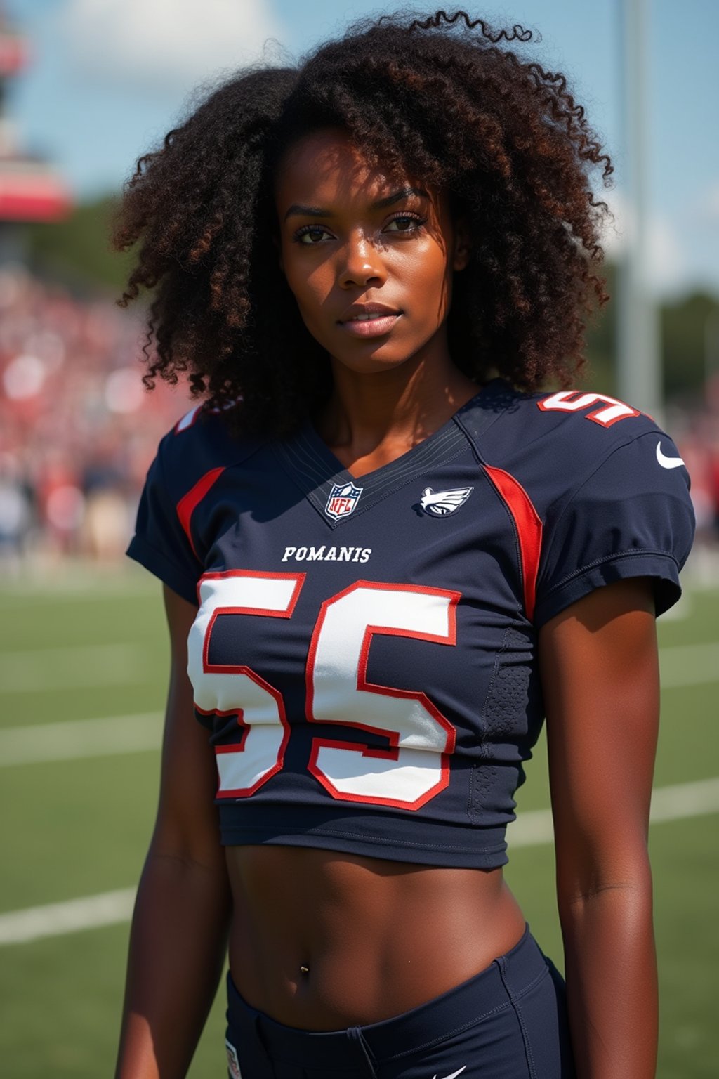 woman as American Football Player in the NFL