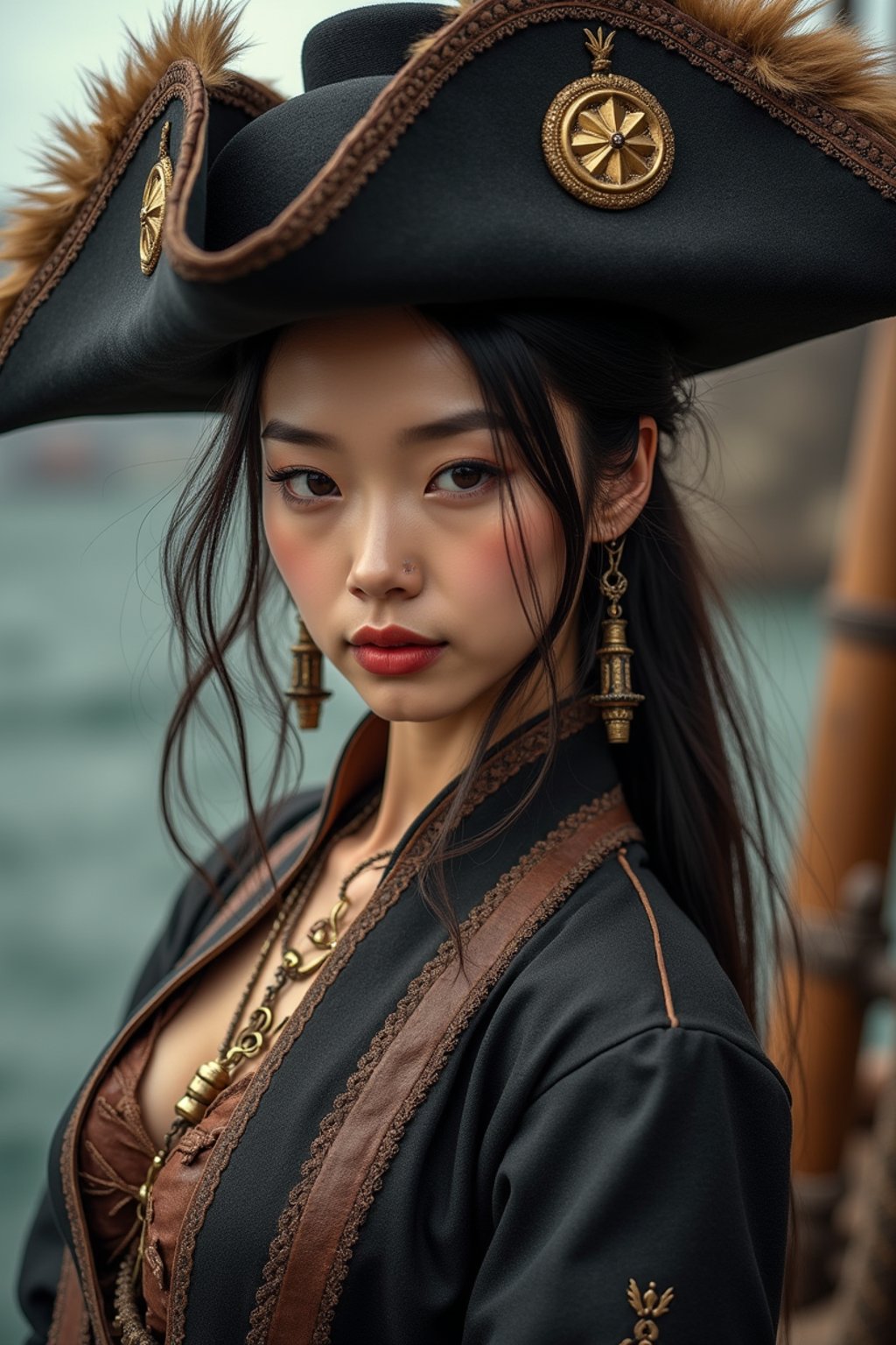 woman as a Pirate in the 17th century