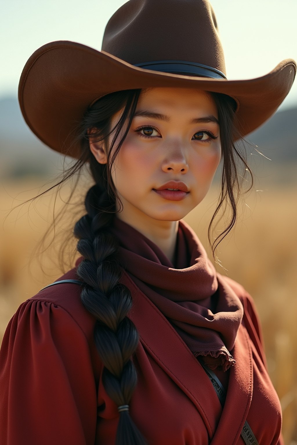 woman as Cowboy in the Wild West