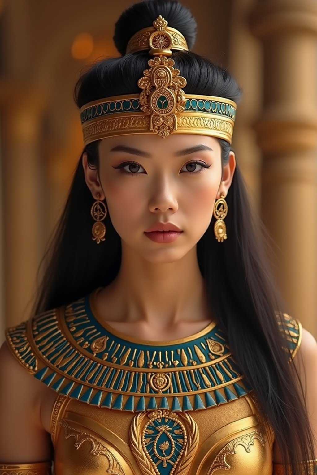 woman as Egyptian Pharaoh Emperor