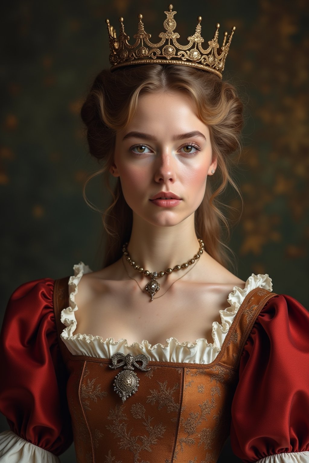 woman as 17th Century French  Queen