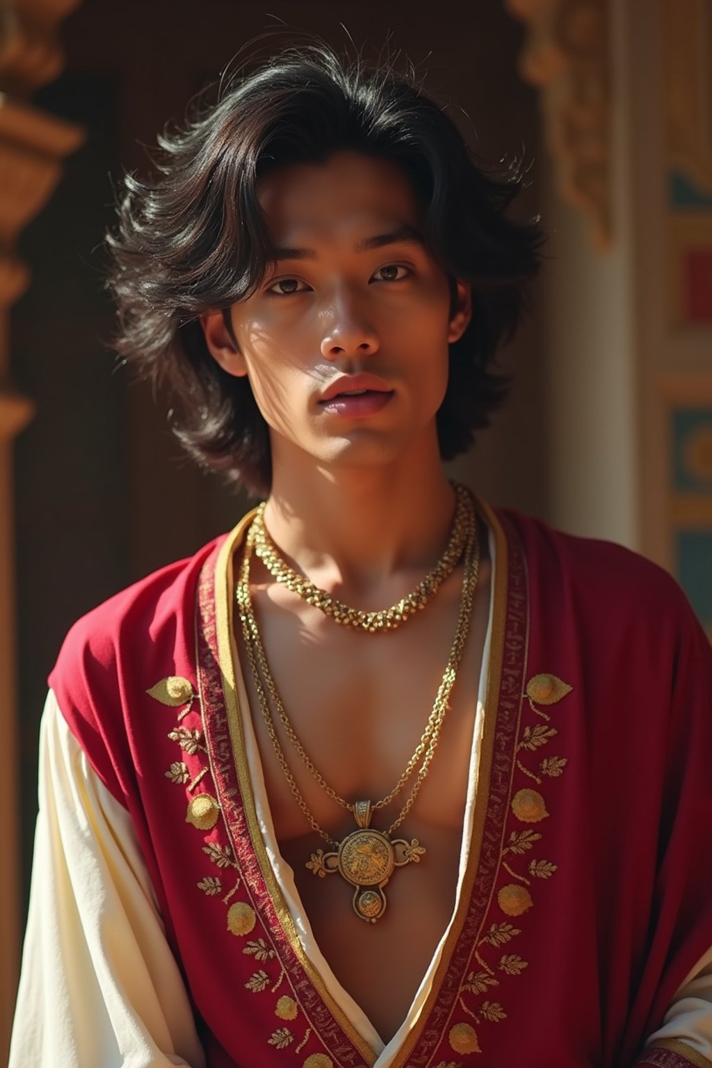 man as Aladdin prince  from Disney