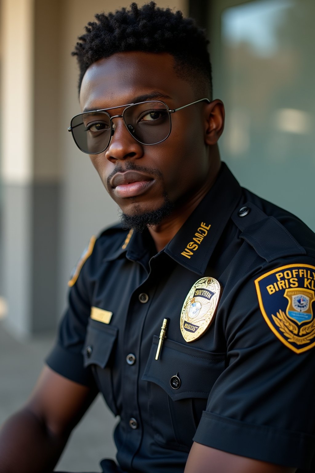 man as a Police Officer