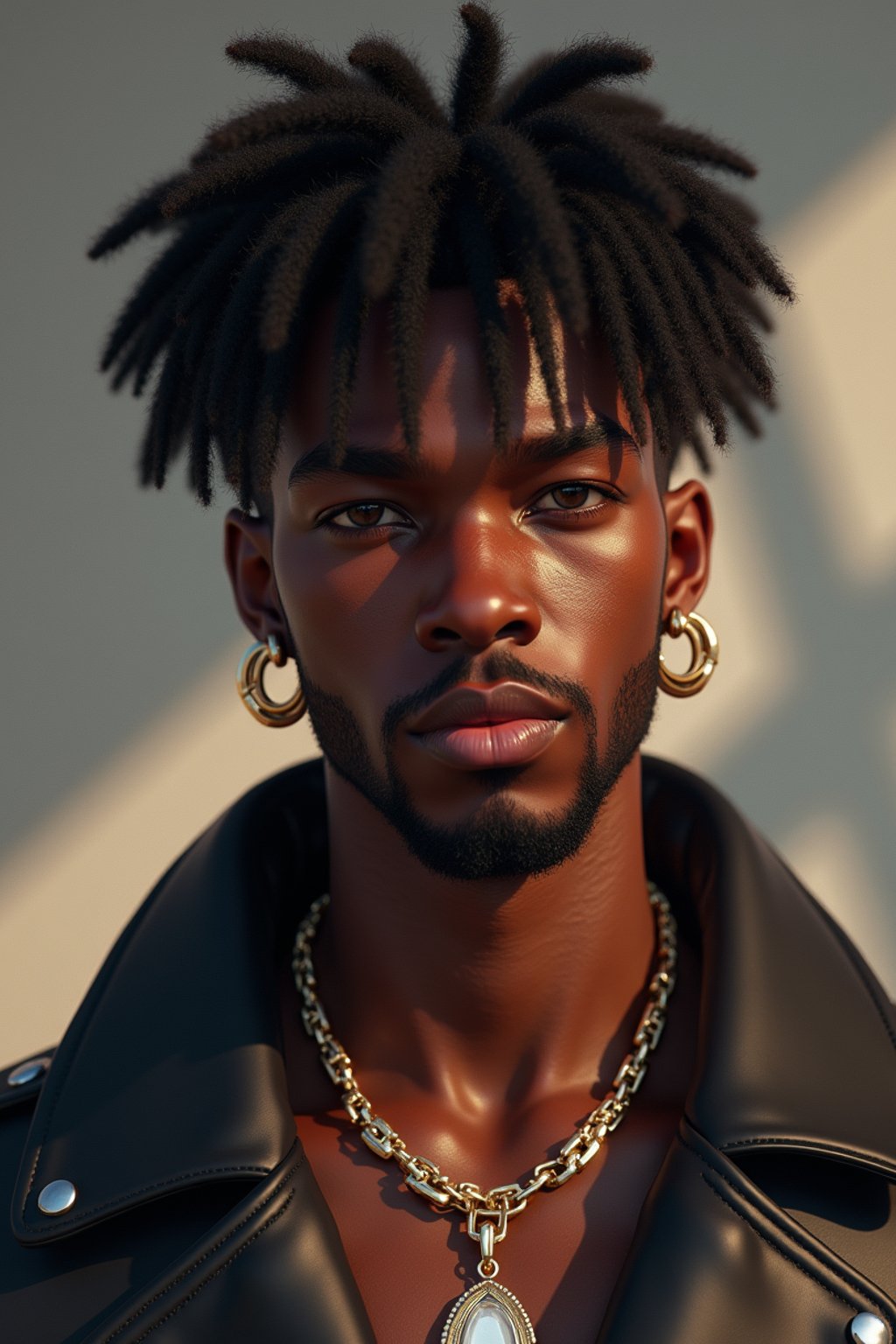 a male man  as a beautiful fashion charming dreamlike man with lv jewelry, character art, art by artgerm lau and wlop and and ilya kuvshinov and john singer sargent, hyperdetailed, 8 k realistic, symmetrical, frostbite 3 engine, cryengine, dof, trending on artstation, digital art