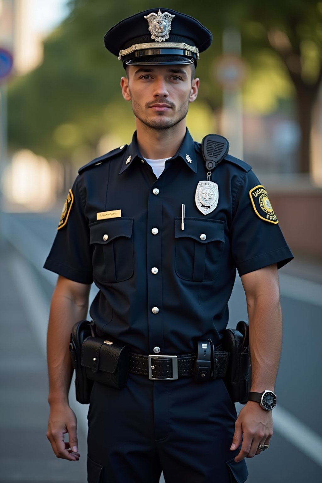 man as a Police Officer