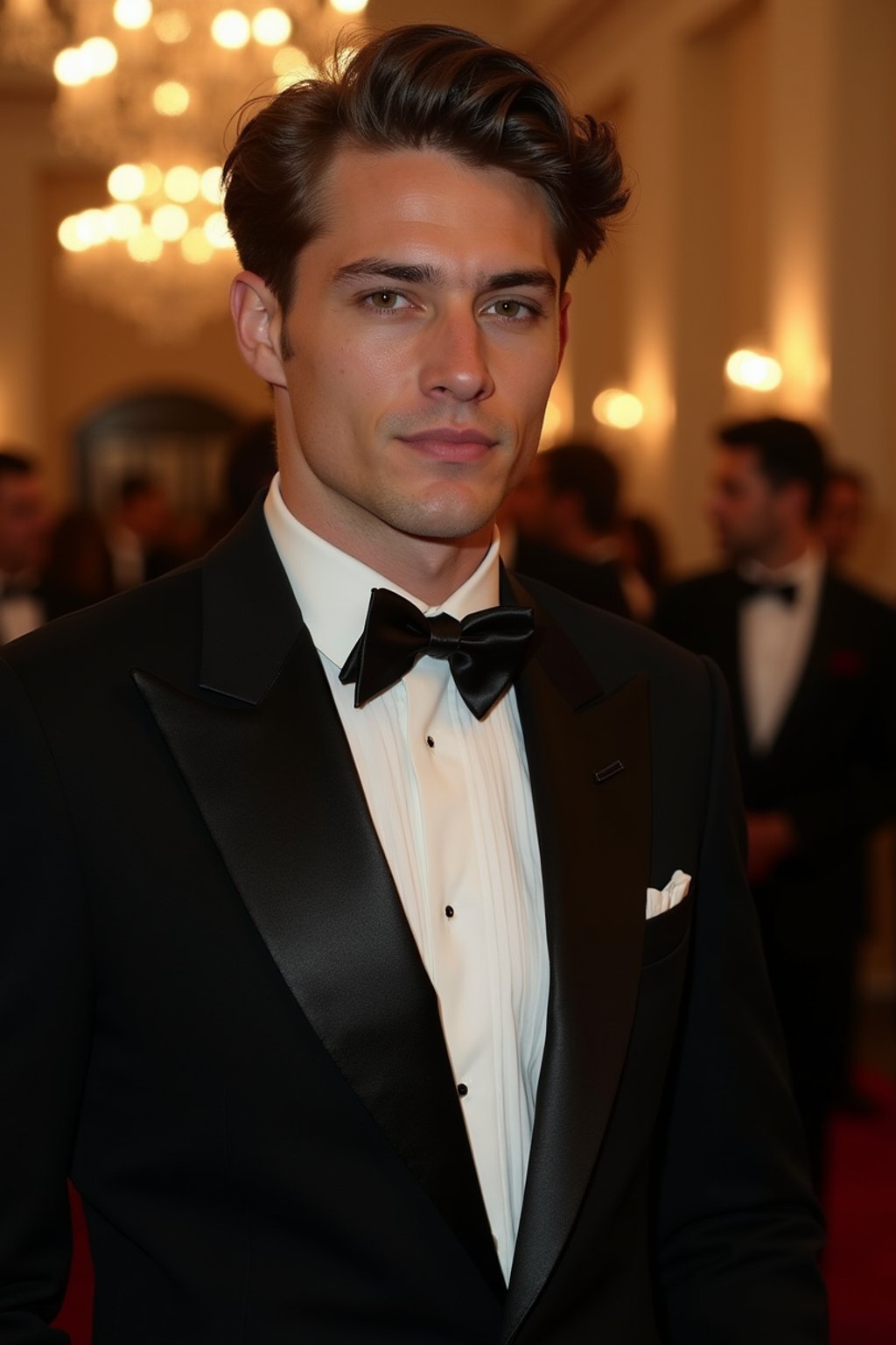 man in tuxedo  at Met Gala