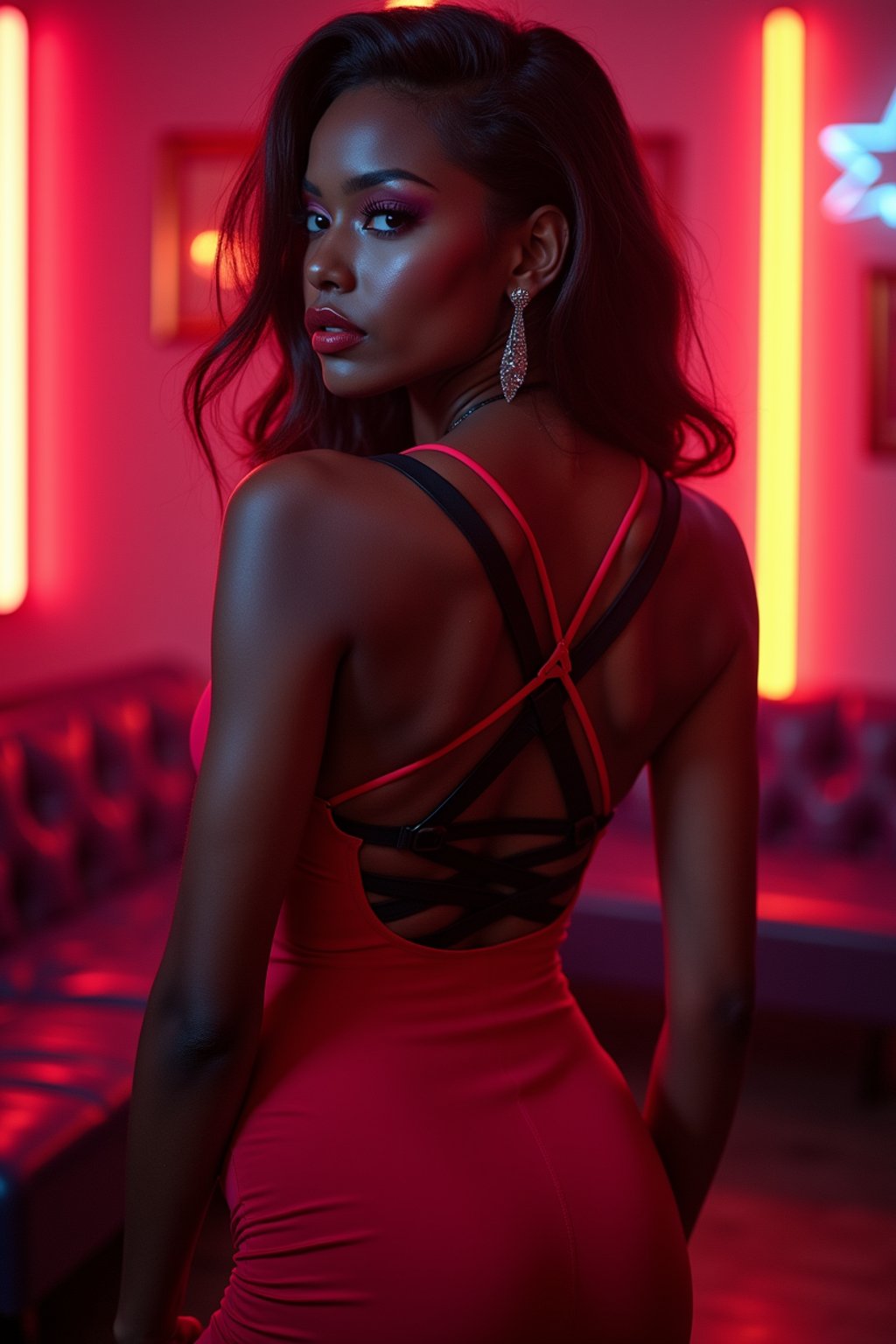 Black night club dress sales