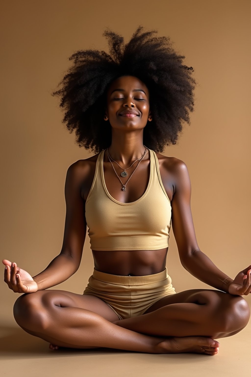 woman engaging in a mindfulness practice