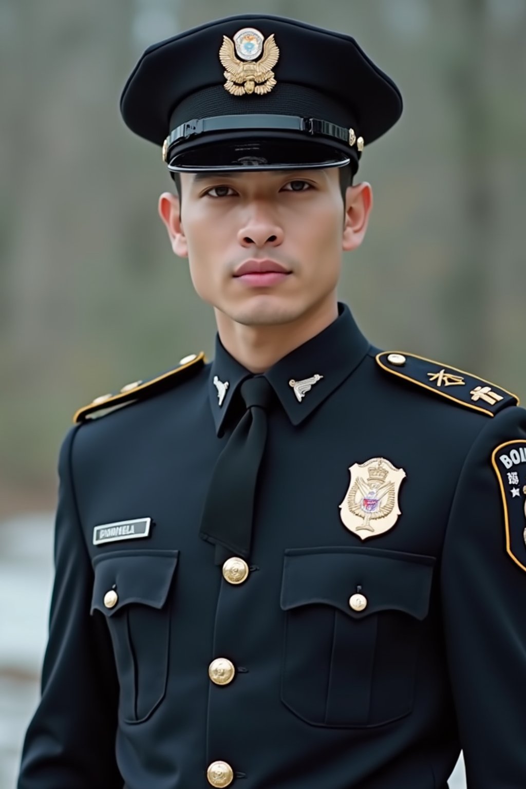 man as a Police Officer