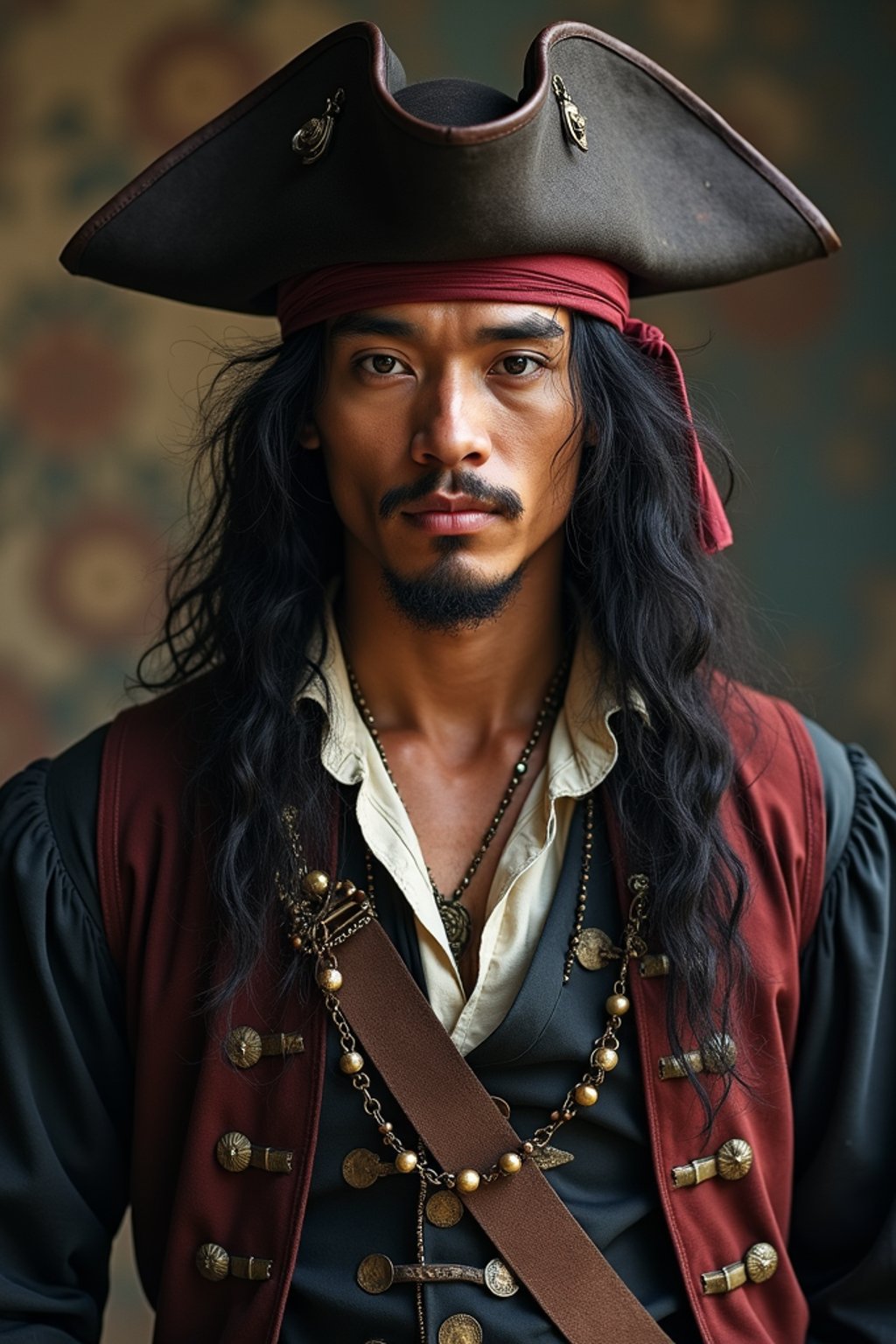 man as a Pirate in the 17th century