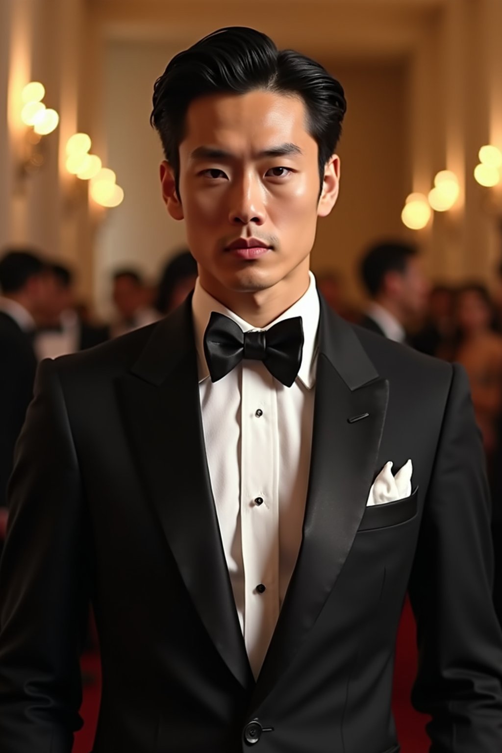 man in tuxedo  at Met Gala