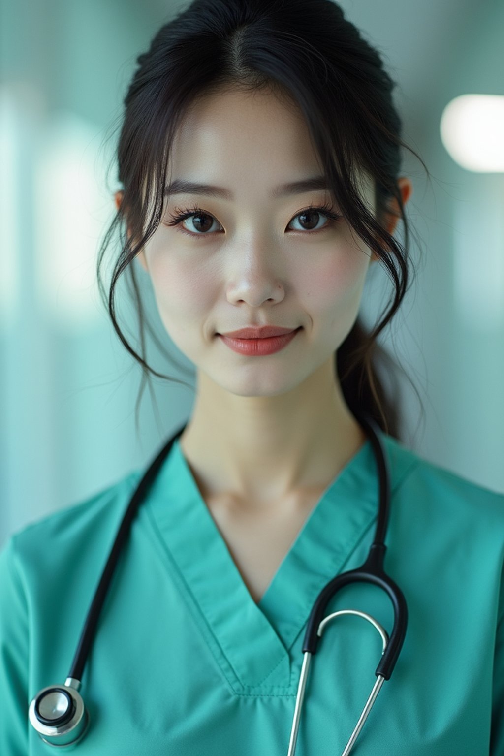 woman as a Doctor in Hospital