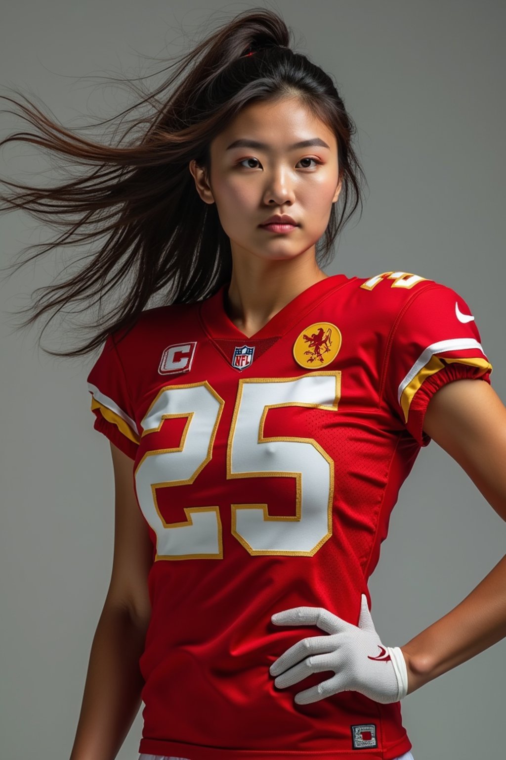 woman as American Football Player in the NFL