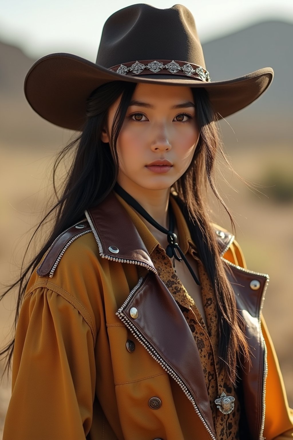 woman as Cowboy in the Wild West