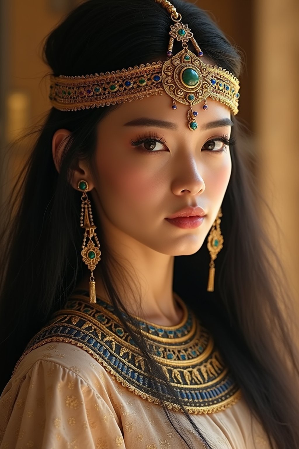 woman as Egyptian Pharaoh Emperor