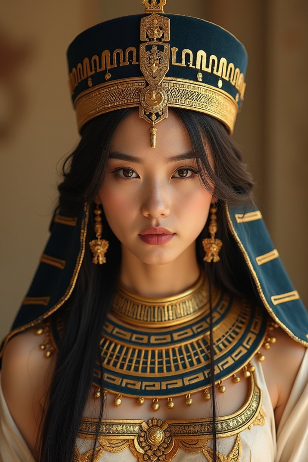 woman as Egyptian Pharaoh Emperor