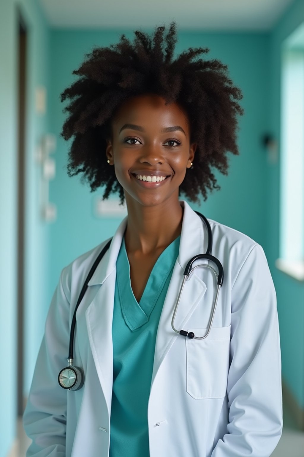 woman as a Doctor in Hospital