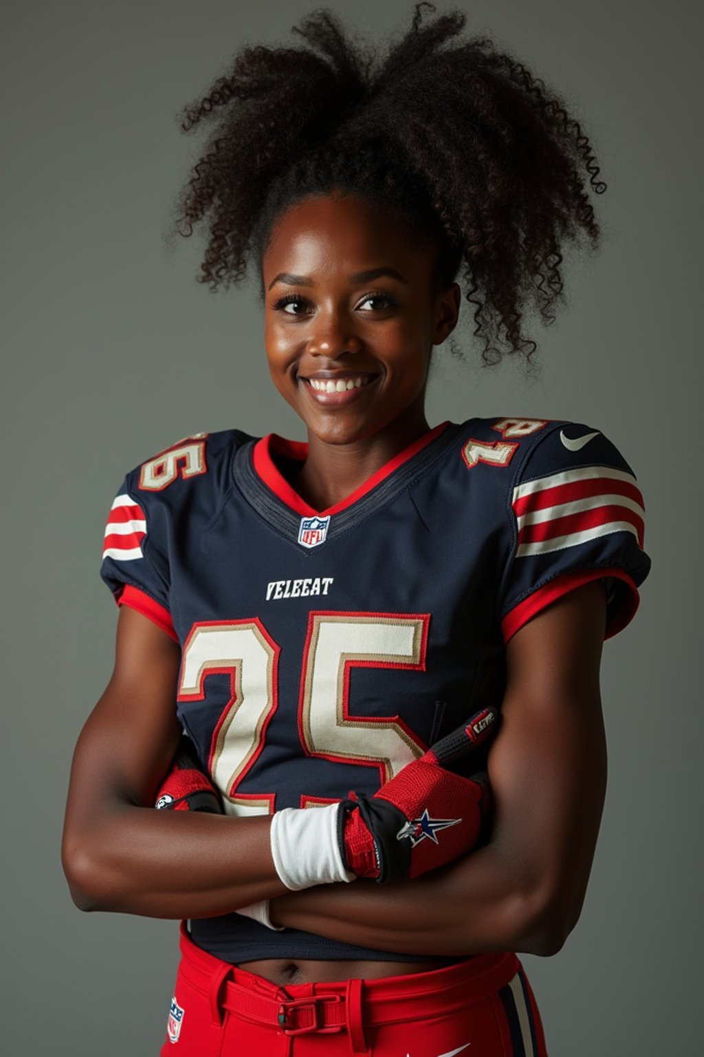 woman as American Football Player in the NFL