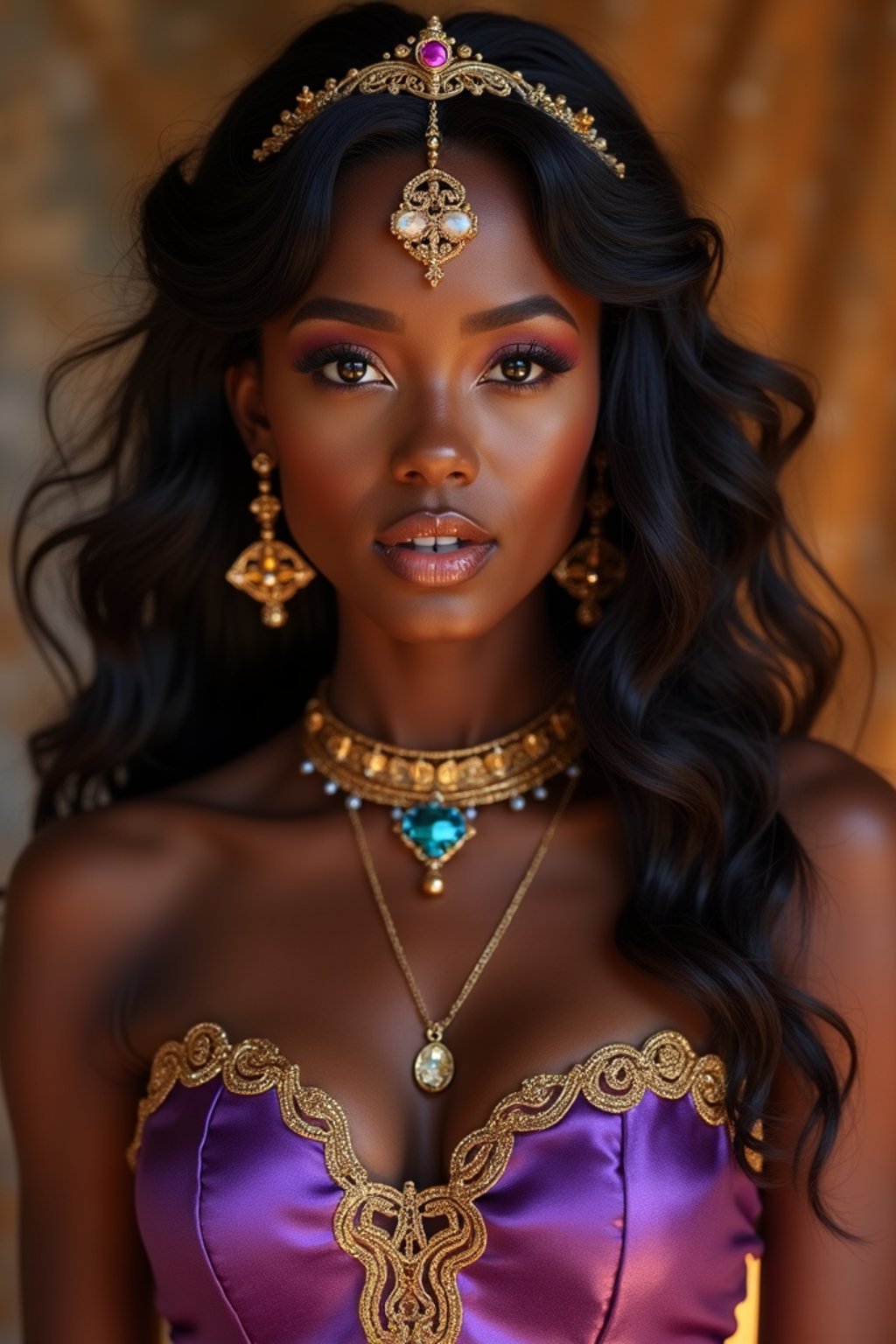 woman as Aladdin  princess from Disney