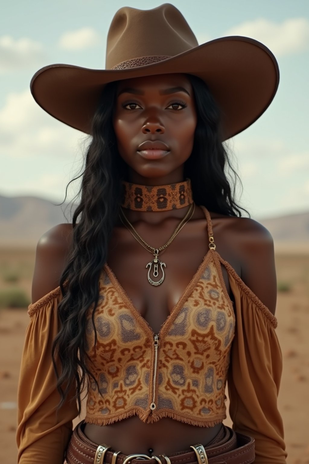 woman as Cowboy in the Wild West