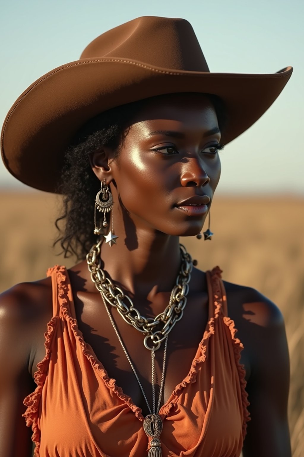 woman as Cowboy in the Wild West