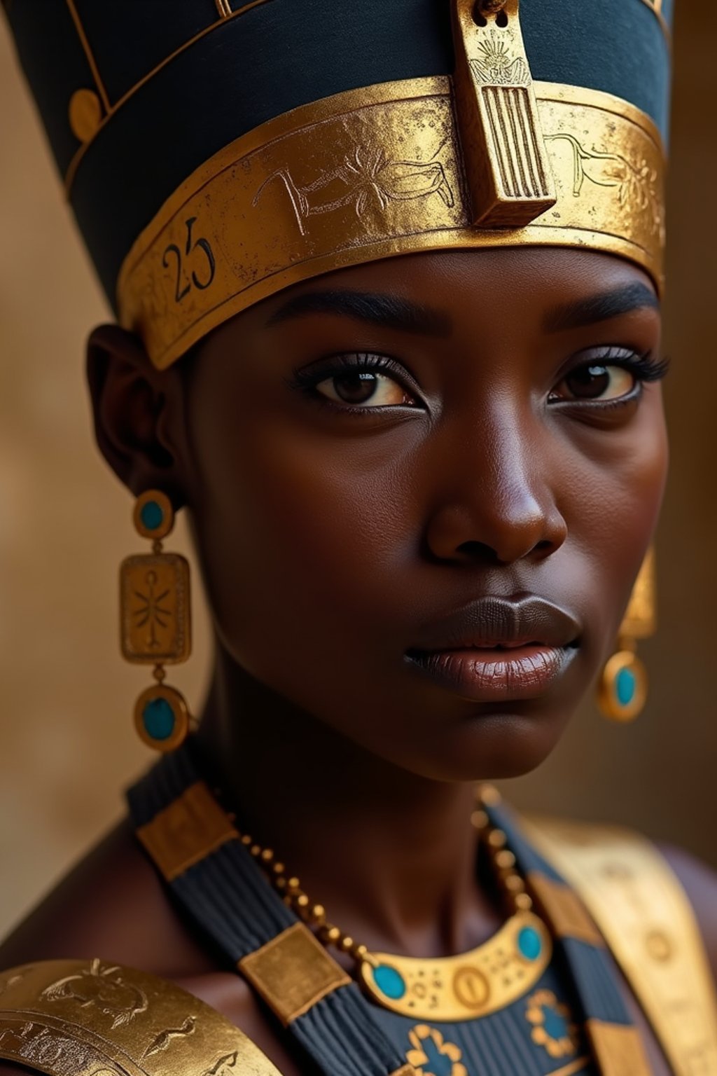 woman as Egyptian Pharaoh Emperor