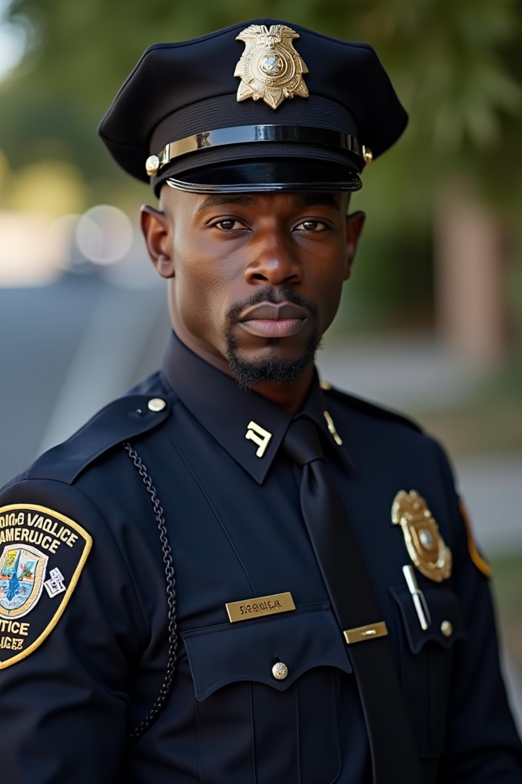 man as a Police Officer