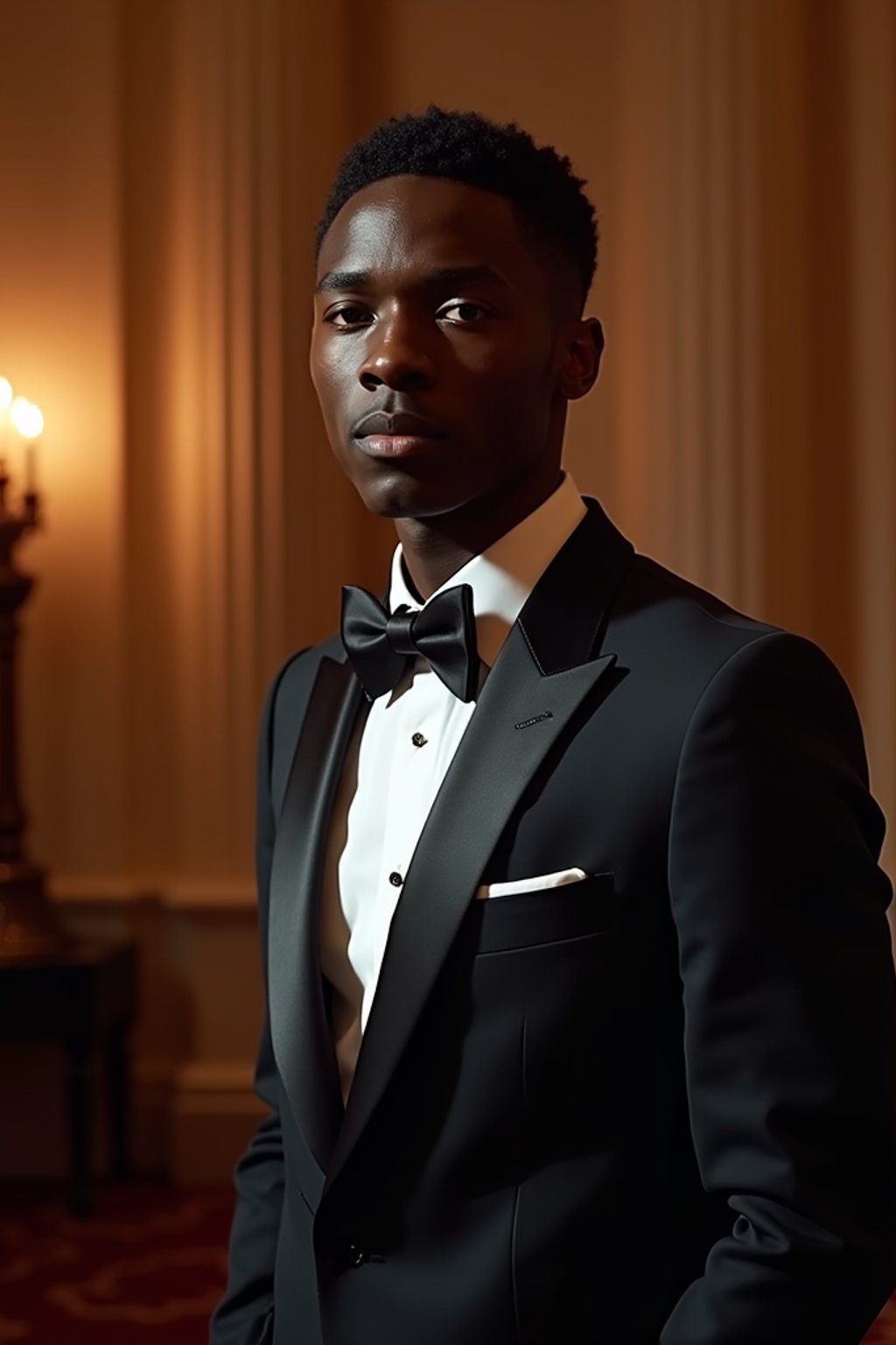 man in tuxedo  at Met Gala