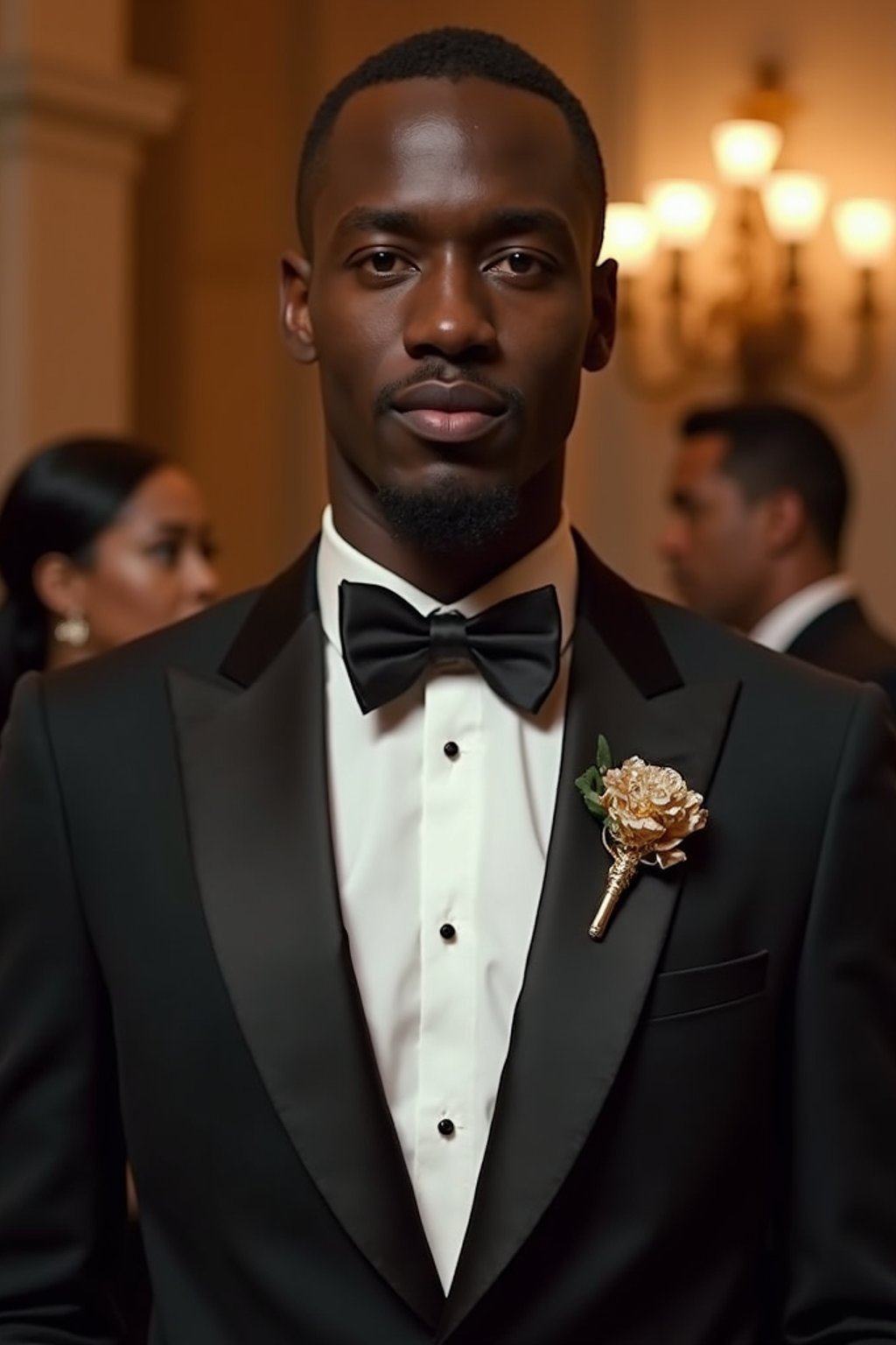 man in tuxedo  at Met Gala