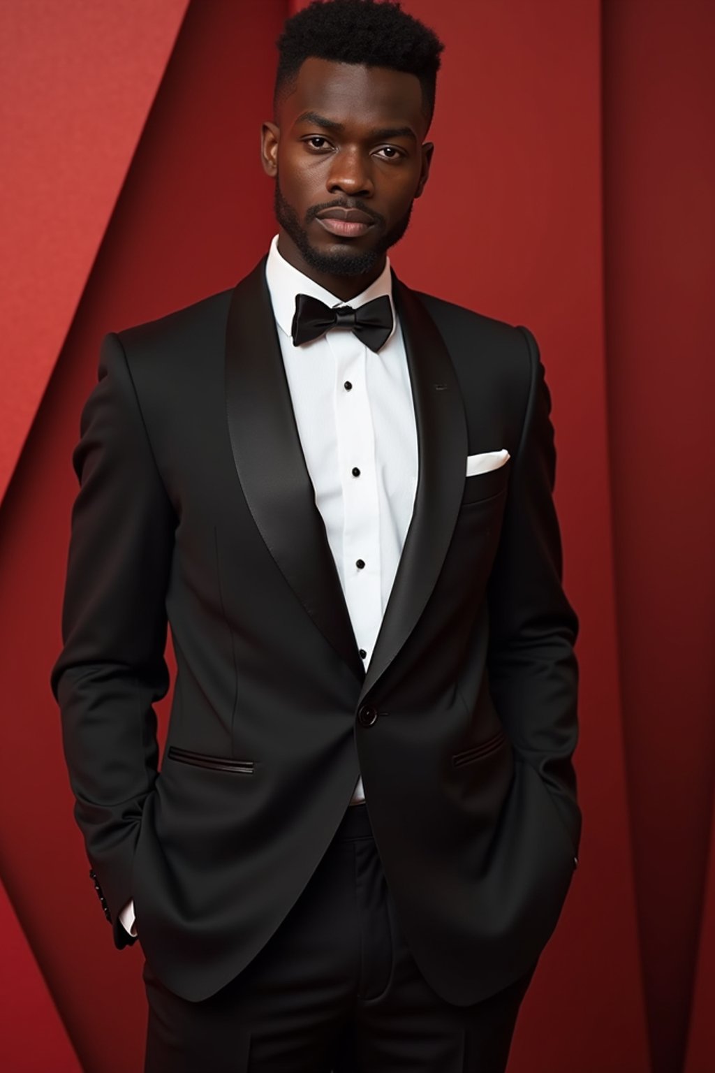 man in tuxedo  at Met Gala