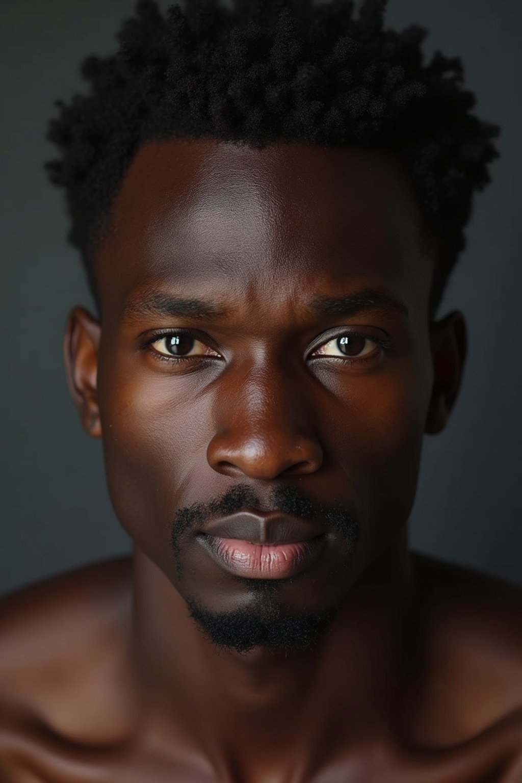 man wearing underwear  in Men's Health  centerfold photoshoot. intact eyes, symmetrical eyes, realistic skin texture. hyper realistic eyes. photorealistic