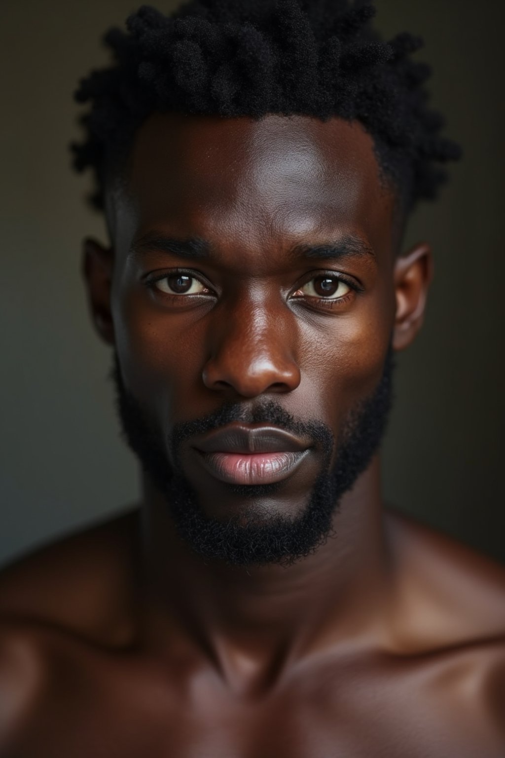 man wearing underwear  in Men's Health  centerfold photoshoot. intact eyes, symmetrical eyes, realistic skin texture. hyper realistic eyes. photorealistic