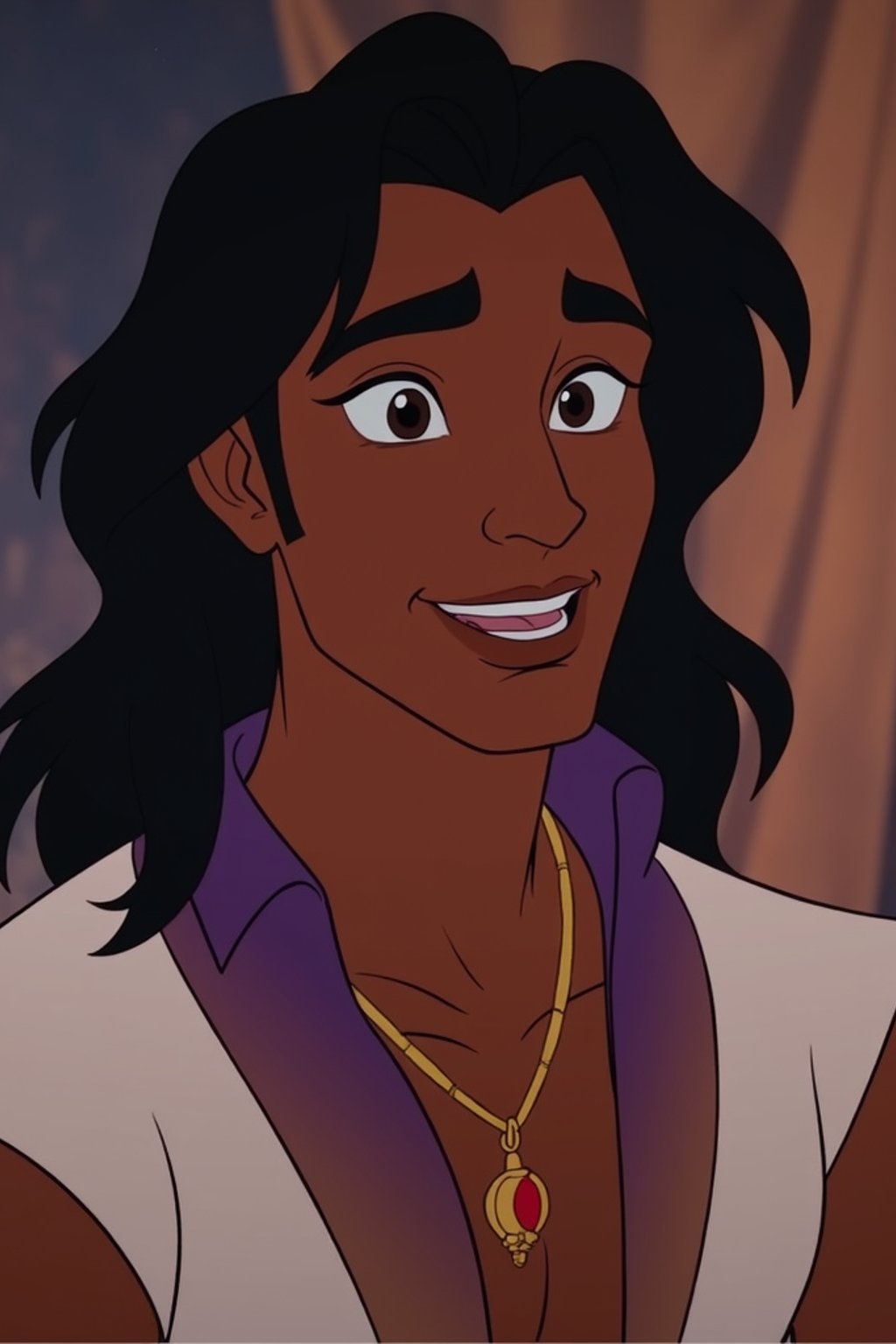 man as Aladdin prince  from Disney