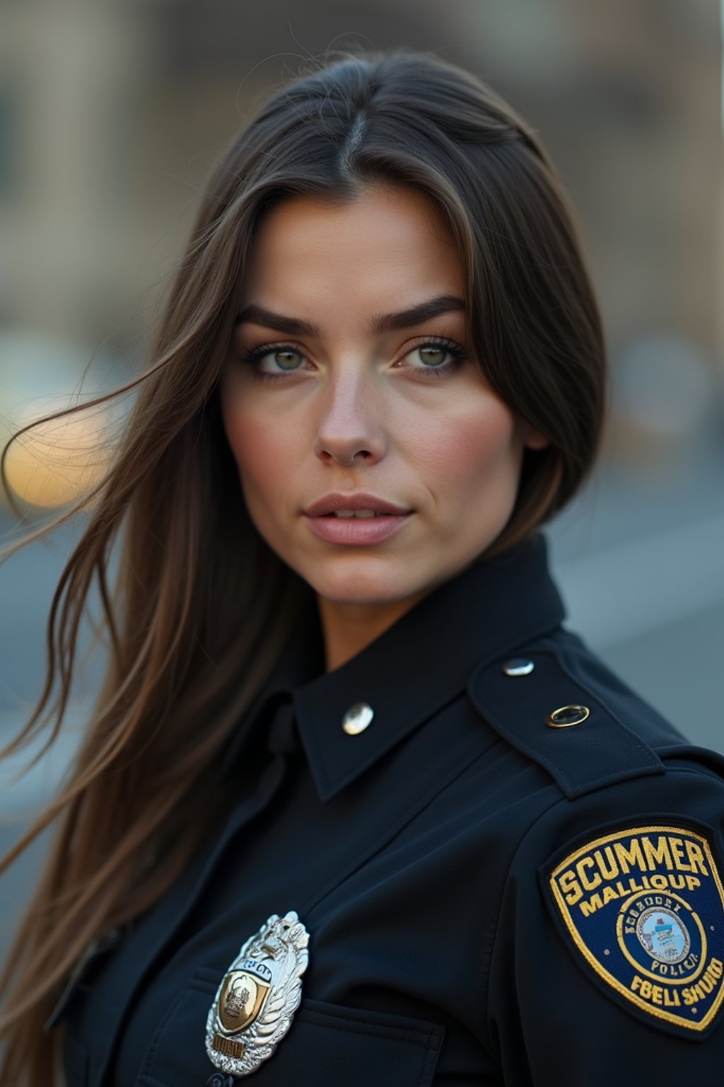 woman as a Police Officer