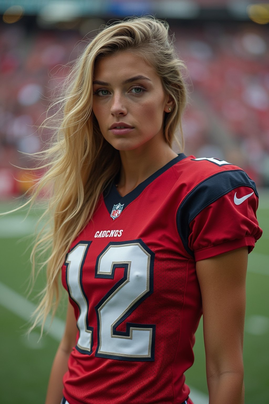 woman as American Football Player in the NFL