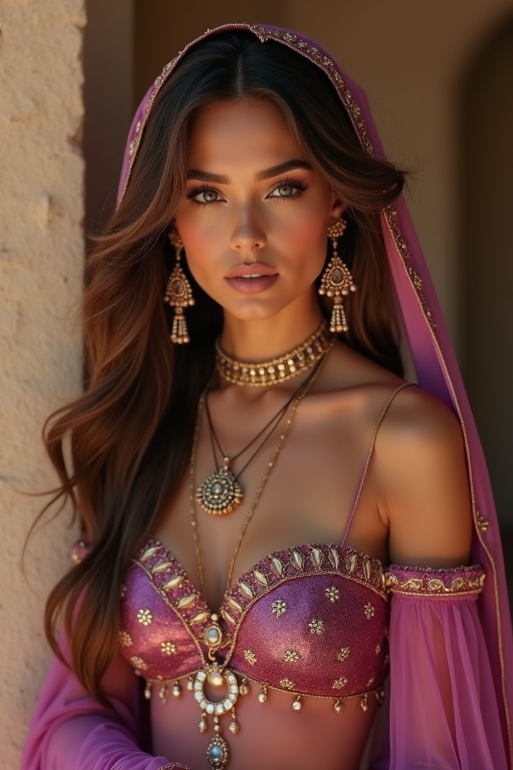 woman as Aladdin  princess from Disney