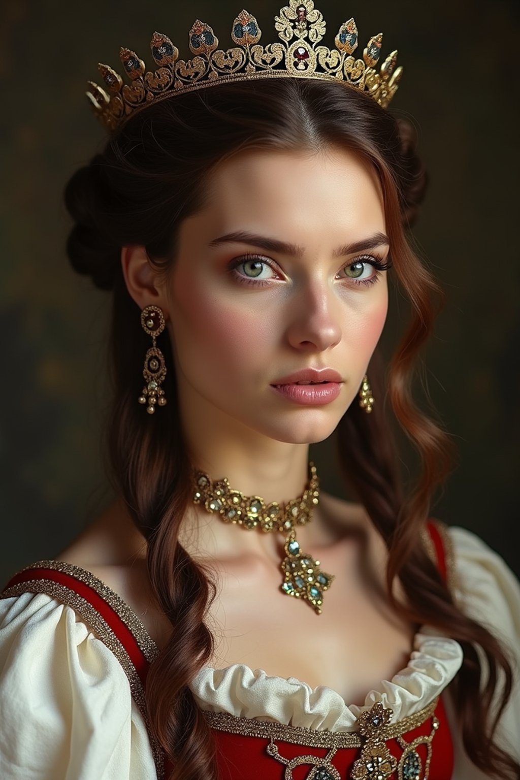 woman as 17th Century French  Queen