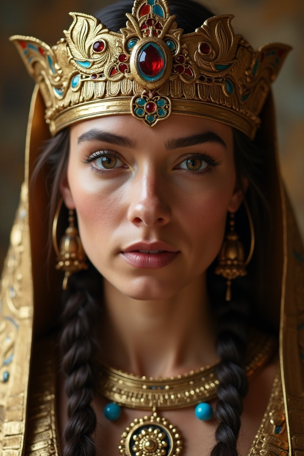 woman as Egyptian Pharaoh Emperor