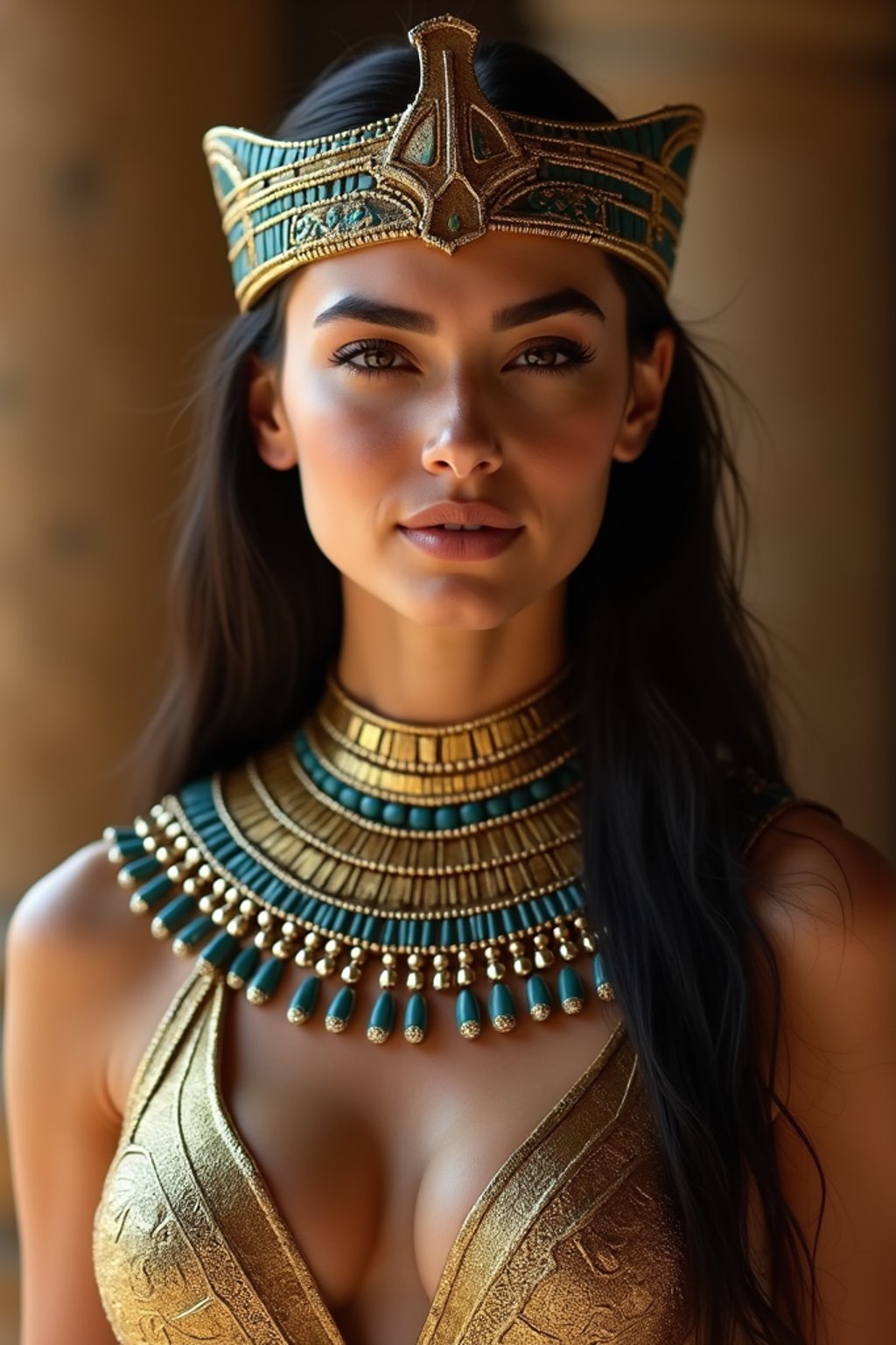 woman as Egyptian Pharaoh Emperor